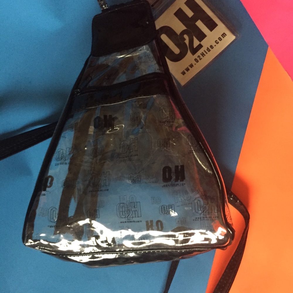 O2H clear backpack